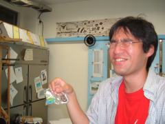 コロス ミュウを引き当ててご機嫌の馬野氏